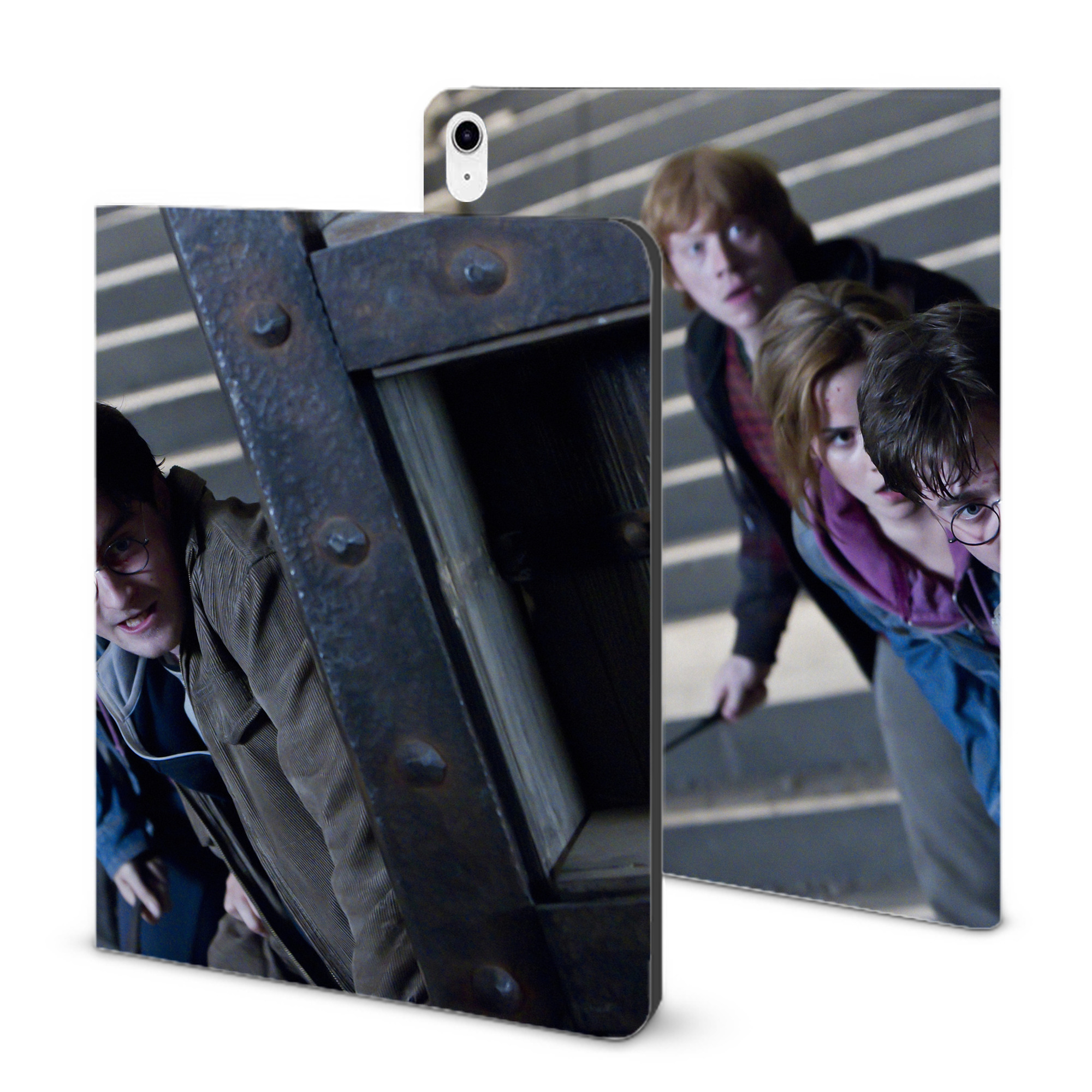 （画像用） Harry Potter ハリー・ポッターシリーズ IPad ケース ブック型 PUレザー TPU 耐衝撃 軽量 薄型 ペン収納なし 全面保護 IPad 各モデル対応